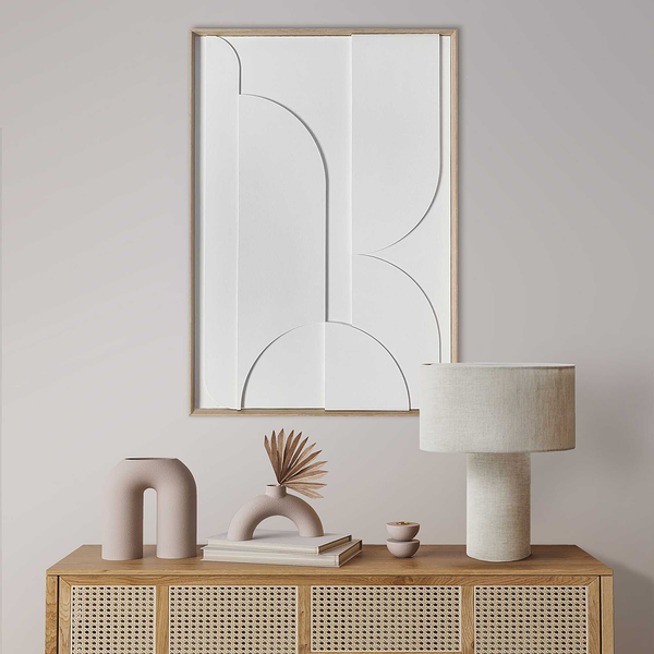 Wandbild Puzzeled - MDF - 50 x 70 cm