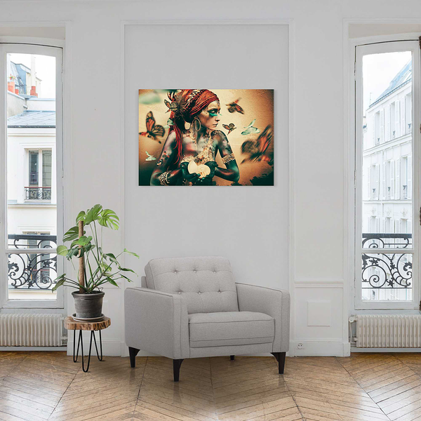 Acrylglasbild Bohemian Chic - Acrylglas - 50 x 70 cm
