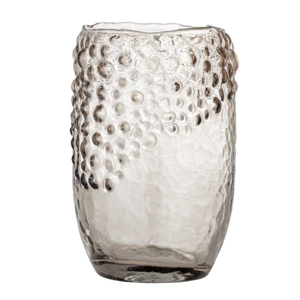 Vase Emalia - Glas - Braun