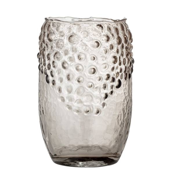 Vase Emalia - Glas - Braun