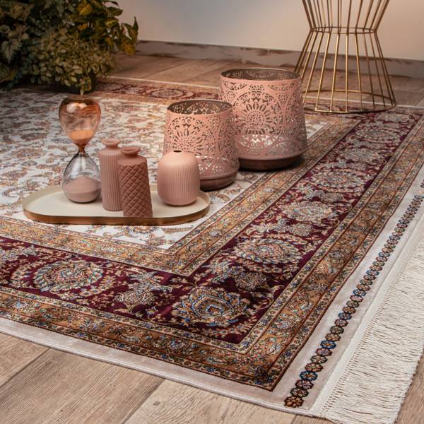 Kurzflorteppich Babylon of Obsession 300 - Modal - Beige - 140 x 200 cm