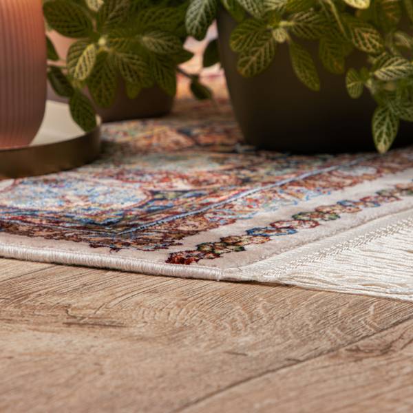 Kurzflorteppich Babylon of Obsession 302 - Modal - 140 x 200 cm - Beige - 140 x 200 cm