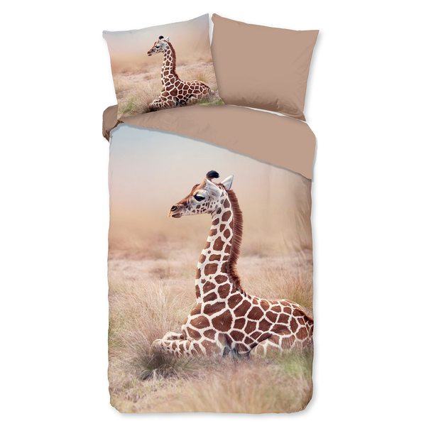 Kinderbettwäsche Sima - Baumwolle - 140 x 240 cm - Sand - 140 x 240 cm