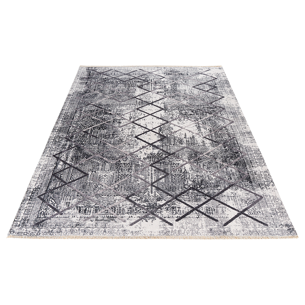 Outdoor-Teppich My Valencia 633 - Polyester - 115 x 170 cm - Grau - 115 x 170 cm