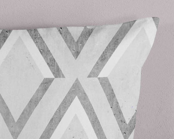Renforce Bettwäsche Alice - Baumwolle - Grau - 140 x 200/220 cm + Kissen 70 x 60 cm