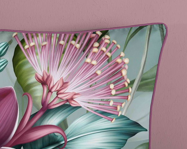 Renforce Bettwäsche Allison - Bio-Baumwolle/Satin - Grün / Grau - 240 x 200/220 cm + 2 Kissen 70 x 40 cm
