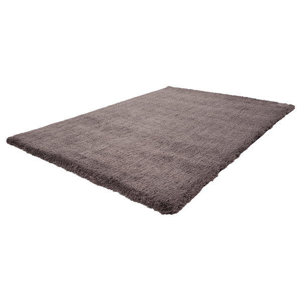 Hochflorteppich My Paradise - Soft Mikropolyester - 120 x 170 cm - Schwarz - Schwarz - 120 x 170 cm