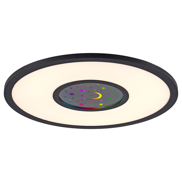 LED-Deckenleuchte Astro - Polycarbonat / Eisen - 2-flammig