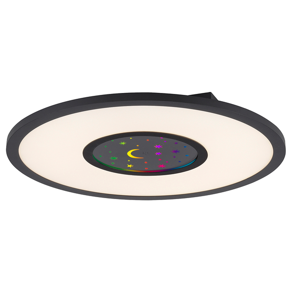 LED-Deckenleuchte Astro - Polycarbonat / Eisen - 2-flammig