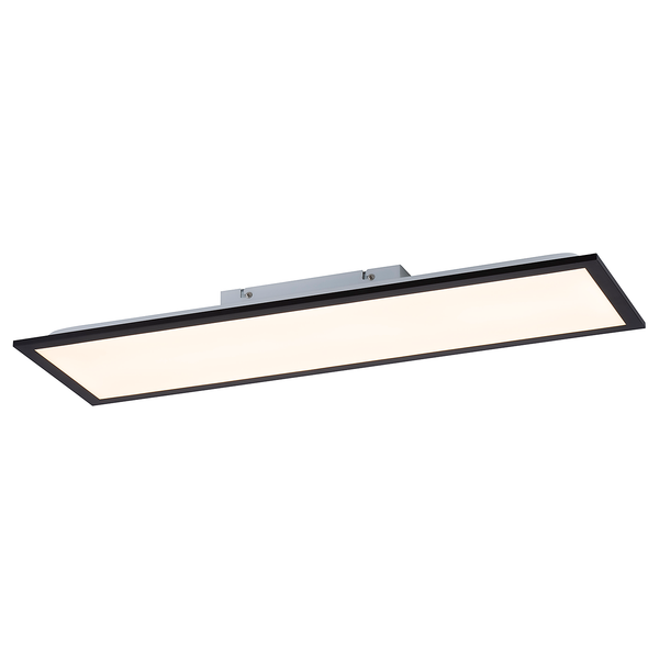 LED-Deckenleuchte Flat rechteckig - Polycarbonat / Aluminium - 1-flammig
