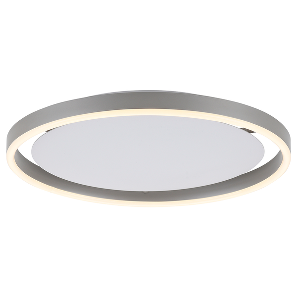 LED-Deckenleuchte Ritus Typ A - Kunststoff / Aluminium - 1-flammig - Silber
