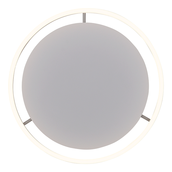LED-Deckenleuchte Ritus Typ A - Kunststoff / Aluminium - 1-flammig - Silber