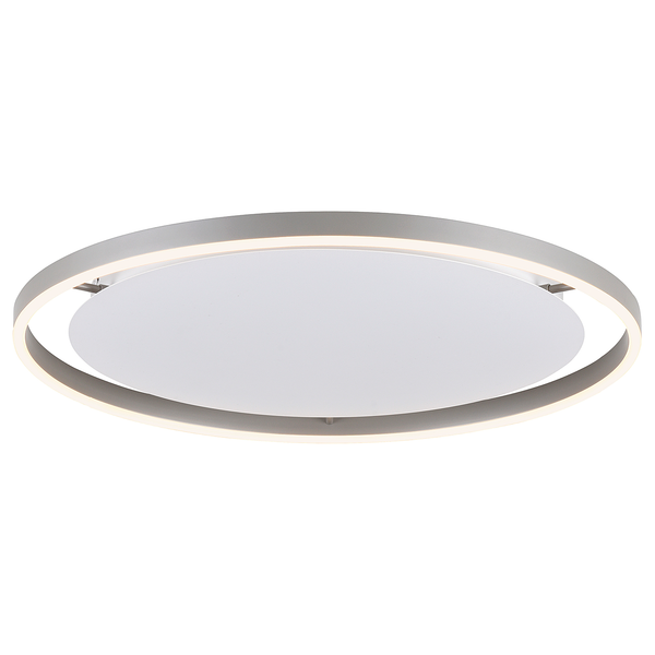 LED-Deckenleuchte Ritus Typ B - Kunststoff / Aluminium - 1-flammig - Silber