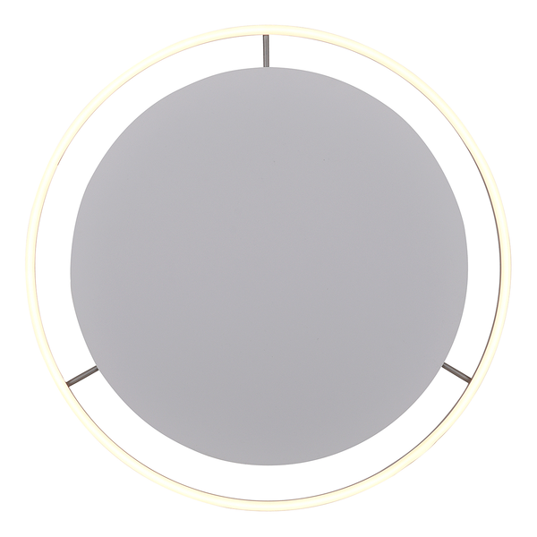 LED-Deckenleuchte Ritus Typ B - Kunststoff / Aluminium - 1-flammig - Silber