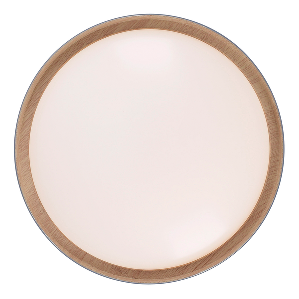 LED-Deckenleuchte Emilia - Polycarbonat - 1-flammig - Grau