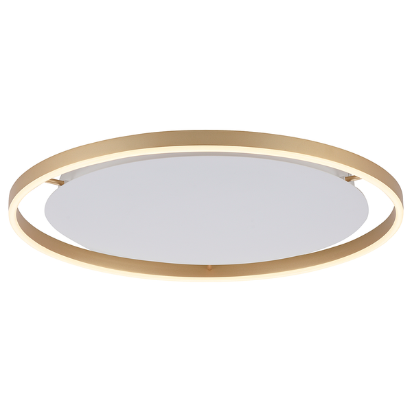 LED-Deckenleuchte Ritus Typ B - Kunststoff / Aluminium - 1-flammig - Messing