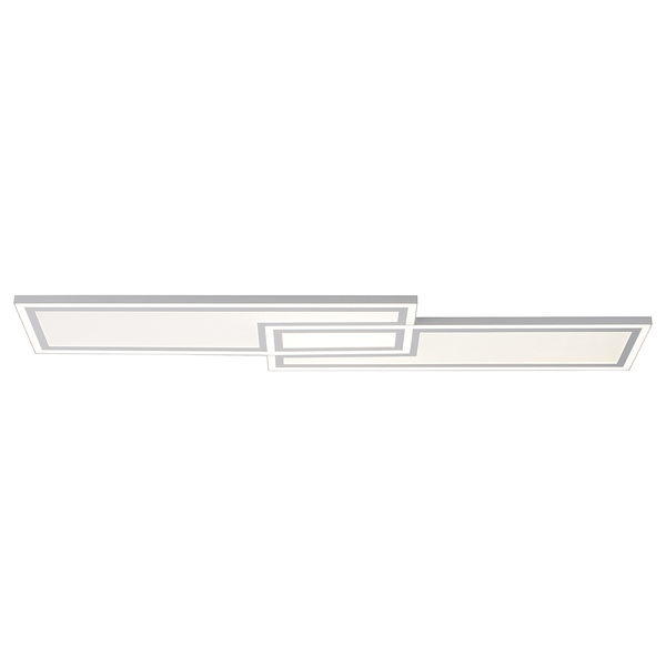 LED-Deckenleuchte Edging Typ A - Polycarbonat / Eisen - 1-flammig