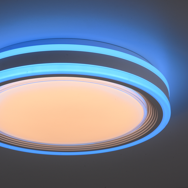 LED-Deckenleuchte Spheric Typ A - ABS / Metall - 2-flammig