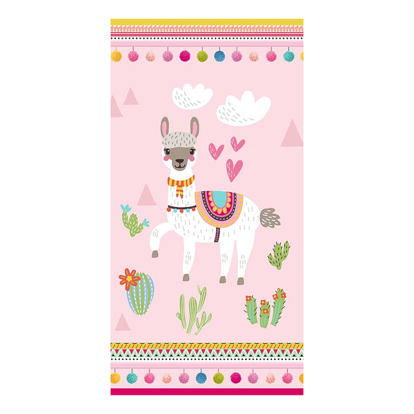 Duschtuch Lama - Polyvelours - 75 x 150 cm