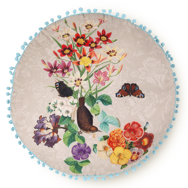 Dekokissen Rocky - Polysamt - 55 x 55 cm - 55 x 55 cm