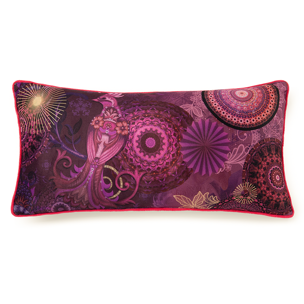 Dekokissen Miska - Polysamt - 30 x 60 cm - 30 x 60 cm