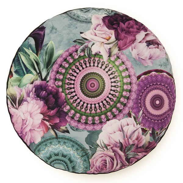 Dekokissen Bandhura - Polysamt - 55 x 55 cm - 55 x 55 cm