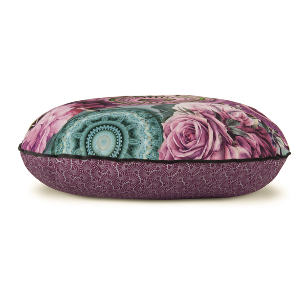 Dekokissen Bandhura - Polysamt - 55 x 55 cm - 55 x 55 cm