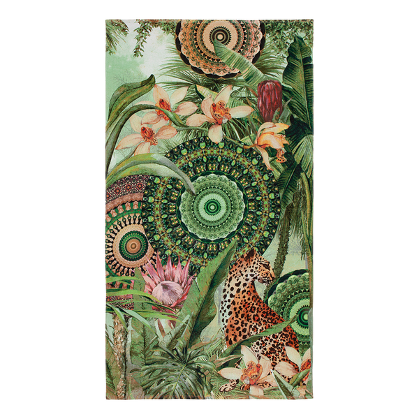 Strandtuch Abhita - Baumwollsamt - 100 x 180 cm