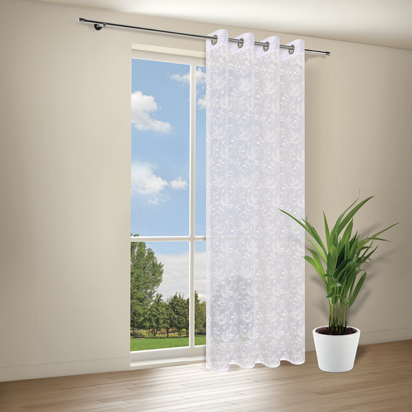 Ösenschal Mabel - Polyester - Gelb - 140 x 245 cm