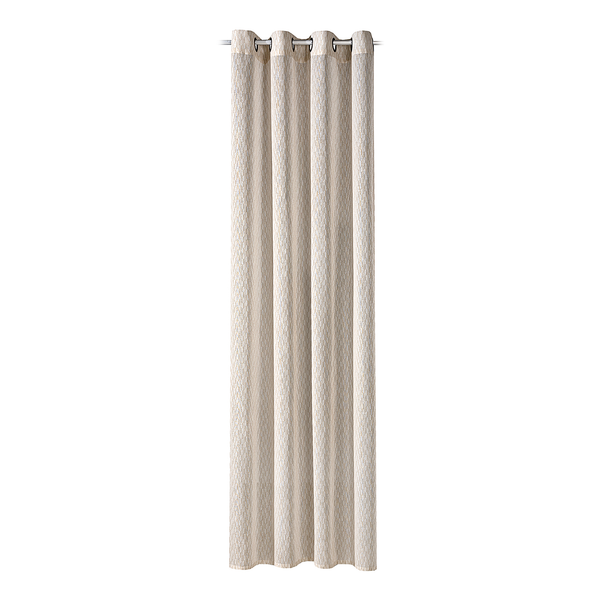Ösenschal Weda - Polyester - Beige - 140 x 245 cm