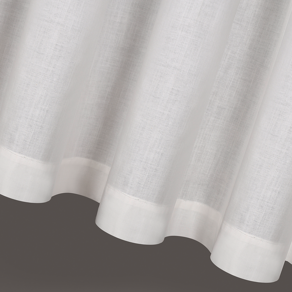 Bistrogardine Anja - Baumwolle - Weiß - 150 x 50 cm