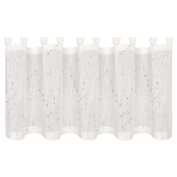 Bistrogardine Daria - Baumwolle - Grau - 150 x 50 cm