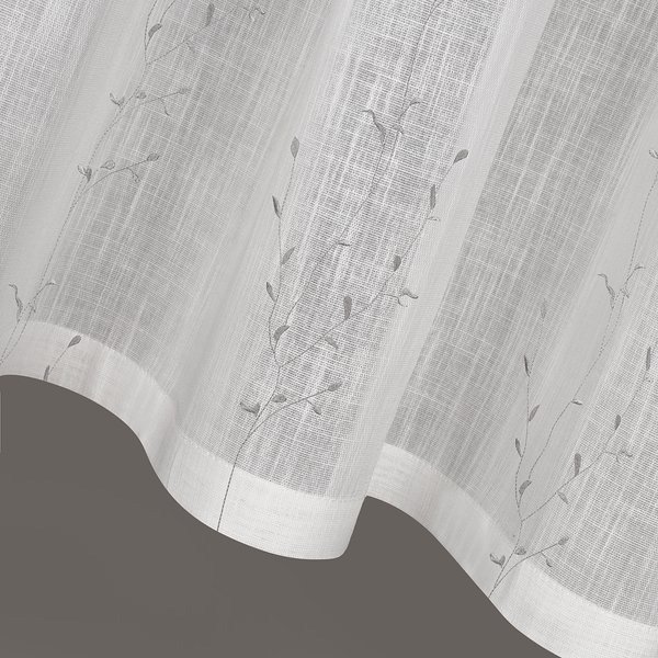 Bistrogardine Daria - Baumwolle - Grau - 150 x 50 cm