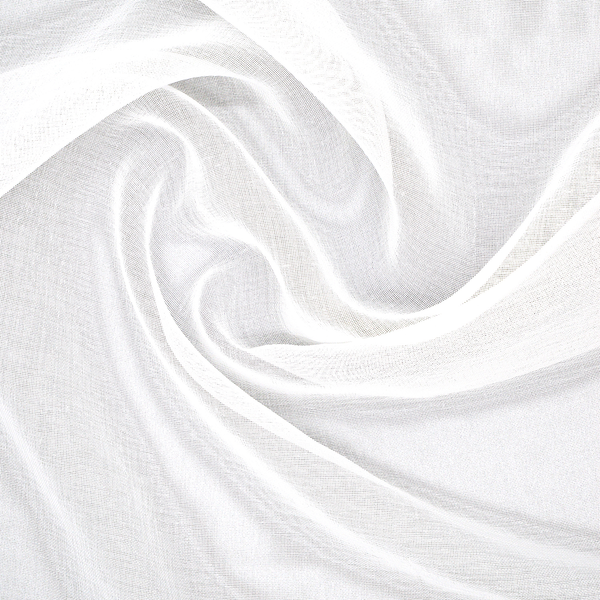 Schiebevorhang Yara - Polyester - Weiß - 60 x 245 cm