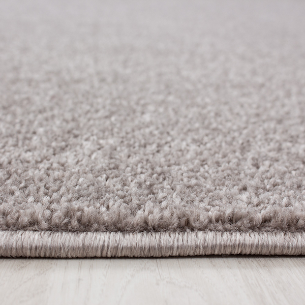 Kurzflorteppich Aurich - Polypropylen - Beige - 120 x 120 cm - Beige - 120 x 120 cm