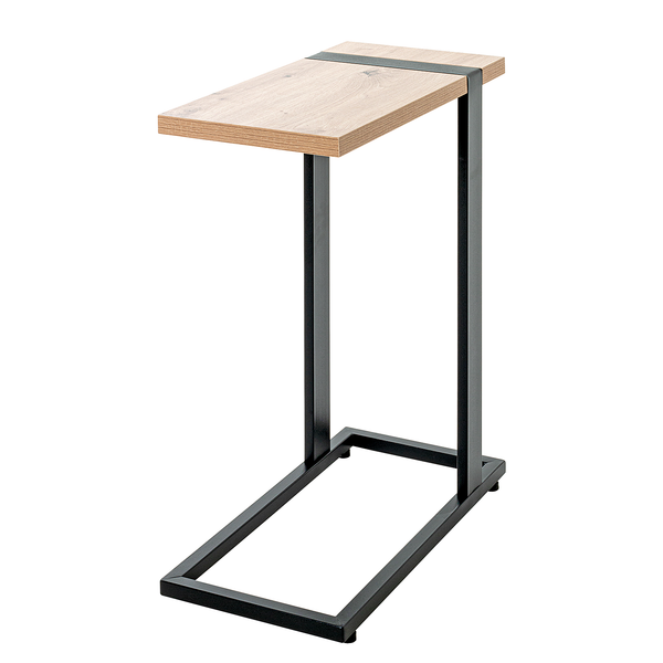 Beistelltisch Strathy Typ B - MDF / Stahl - Wildeiche Dekor - Wildeiche Dekor