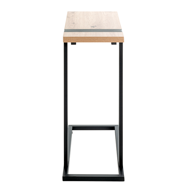 Beistelltisch Strathy Typ B - MDF / Stahl - Wildeiche Dekor - Wildeiche Dekor
