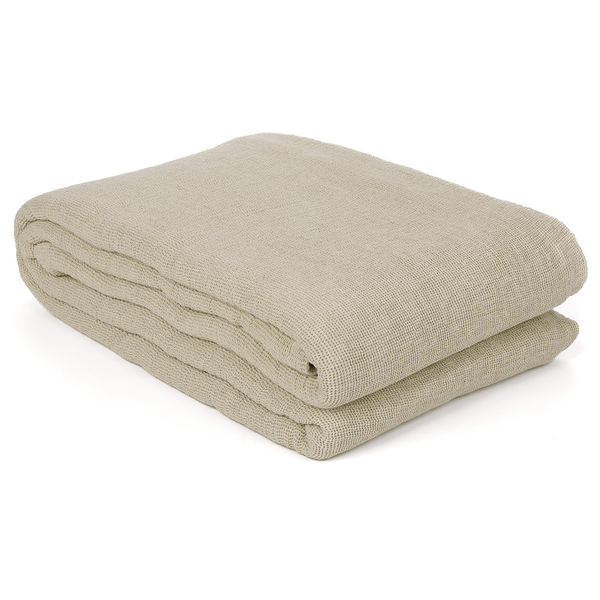 Tagesdecke Ica - Baumwolle - Beige - 260 x 180 cm
