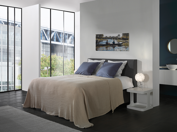 Tagesdecke Ica - Baumwolle - Beige - 260 x 180 cm