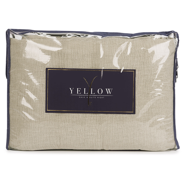 Tagesdecke Ica - Baumwolle - Beige - 260 x 180 cm