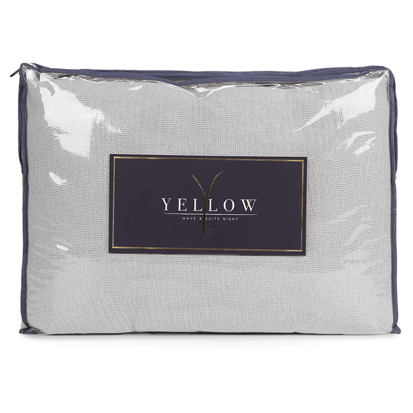 Tagesdecke Ica - Baumwolle - Lichtgrau - 260 x 180 cm