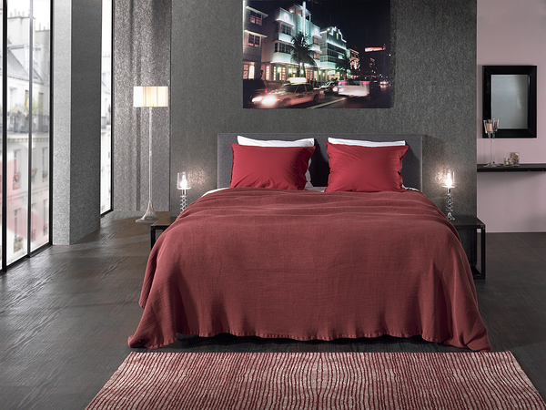 Plaid Ica - Baumwolle - Braun