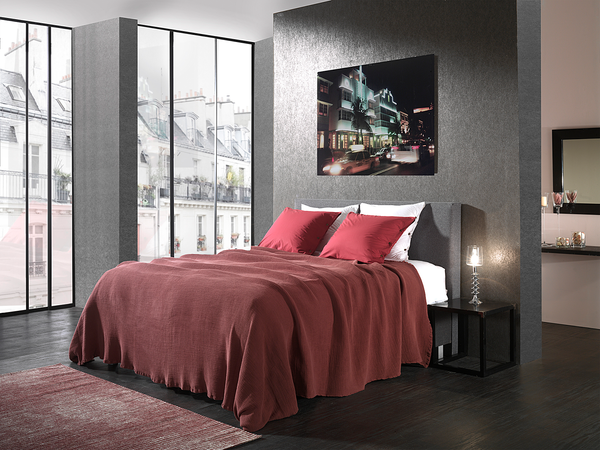 Plaid Ica - Baumwolle - Braun