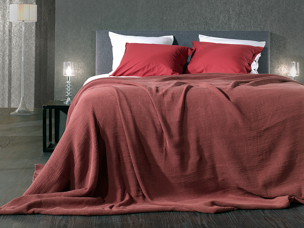 Plaid Ica - Baumwolle - Braun