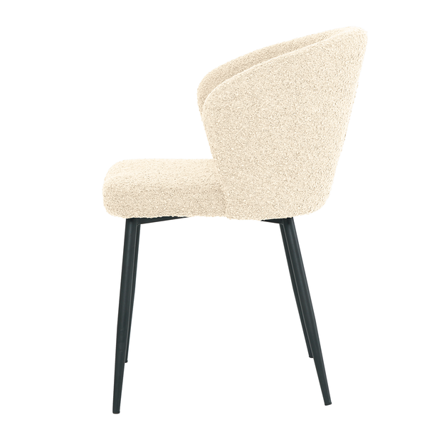 Polsterstuhl MARETH 2er-Set - Creme