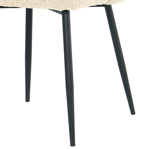 Polsterstuhl MARETH 2er-Set - Creme