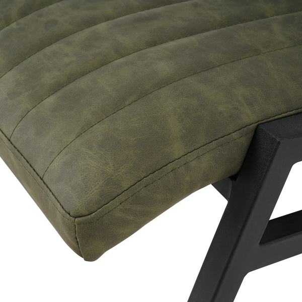 Polsterstuhl Zarat 2er-Set - Antikgrün