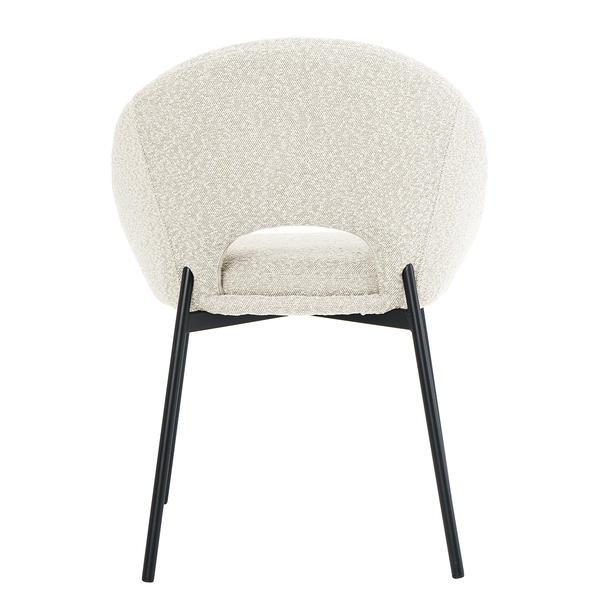 Polsterstuhl Kelibia - Weiß