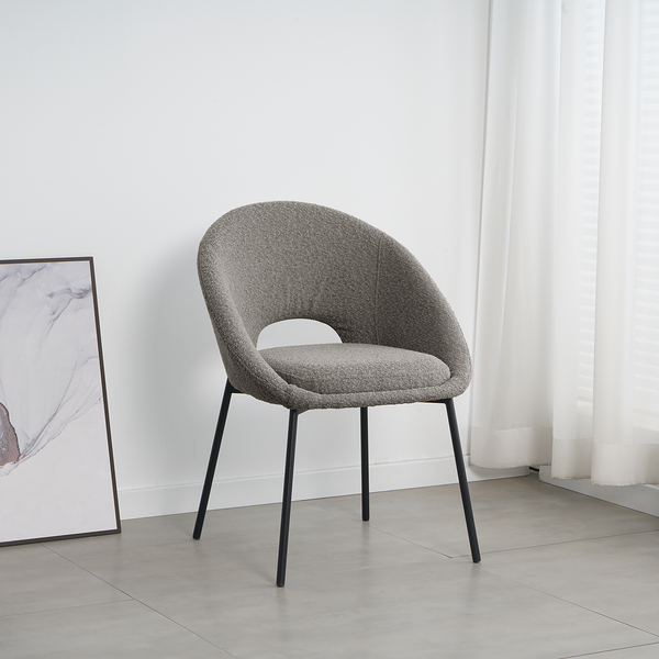 Polsterstuhl Kelibia - Grau