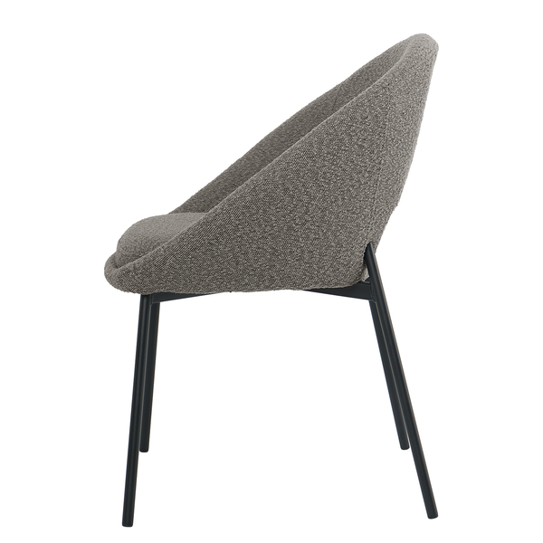 Polsterstuhl Kelibia - Grau